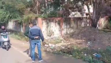 सीतामऊ: जिला प्रशासन के निर्देश पर अफीम गोदाम क्षेत्र में शासकीय योजना के निर्माण कार्य का निरीक्षण किया गया