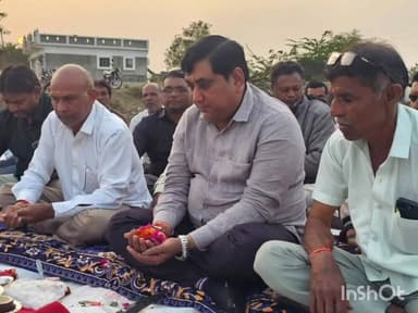 બાબરા: ધારાસભ્ય જનકભાઈ તળાવિયા દ્વારા લાઠી તાલુકાના મુળીયાપાટ ગામે ગ્રામ પંચાયત ભવનનું કર્યું ખાતમુહૂર્ત