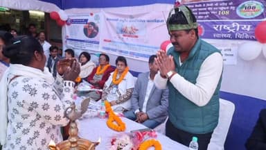 नामकुम: नामकुम प्रखंड में स्वास्थ्य मेले का आयोजन किया गया, खिजरी विधायक भी शामिल हुए