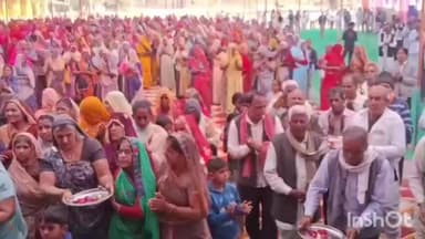 छोटीसादड़ी: श्री गंगेश्वर महादेव में राम कथा के दौरान श्रीराम-हनुमान मिलन प्रसंग ने श्रद्धालुओं को भावविभोर किया