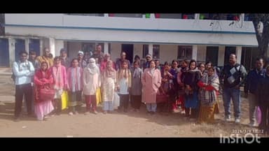 शिकारीपाड़ा: शिकारीपाड़ा महाविद्यालय में सोहराय पर्व की धूम, पारंपरिक नृत्य से झूमे विद्यार्थी