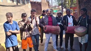 कलियासोल: कलियासोल पंचायत के नारी पहाड़ी ग्राम में वंदना पर्व का आयोजन किया गया