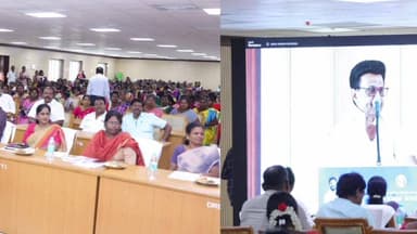 செங்கல்பட்டு: செங்கல்பட்டில் "உங்க கனவை சொல்லுங்க" திட்டத்தினை அமைச்சர் தா.மோ.அன்பரசன் துவங்கி வைத்தார்