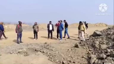 तालझारी: जिले में ₹1250 करोड़ के अवैध पत्थर खनन मामले में सीबीआई टीम ने गदवा पहाड़ के खदानों की जांच की