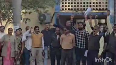 धमधा: रिसाली निगम के स्वायत्तशासी कर्मचारियों ने अपनी 10 सूत्रीय मांगों को लेकर स्वायत्तशासी कर्मचारी संघ को मुखर किया