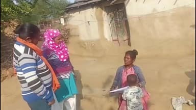 देवेंद्रनगर: बीएमओ डॉ. अभिषेक जैन के निर्देशन में ग्राम राजापुर में मिथिला अहिरवार एएनएम द्वारा टीकाकरण अभियान जारी