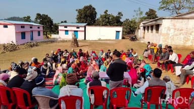 रामपुर नैकिन: सीधी जिले के चंद्ररेह में मनरेगा बचाओ संग्राम कार्यक्रम संपन्न, पूर्व मंत्री रहे मौजूद