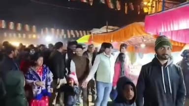 নানুর: বাসাপাড়ার মিলন মেলা পরিদর্শনে জেলা পরিষদের সভাধিপতি ও বিধায়ক সহ অন্যান্যরা