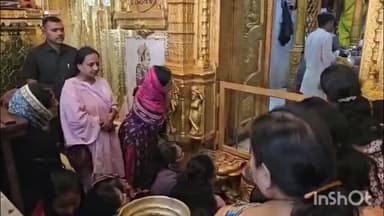 ઠાસરા: ગુજરાતના મુખ્યમંત્રી ભુપેન્દ્ર પટેલ ના પત્ની આજે ડાકોર મા દર્શને.