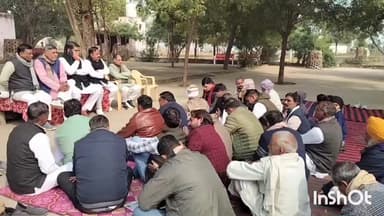 कुम्हेर: कुम्हेर में अनुकंपा नियुक्ति की मांग को लेकर 29 दिनों से चल रहे धरने को विधायक डॉ शैलेश सिंह के आश्वासन पर किया गया खत्म