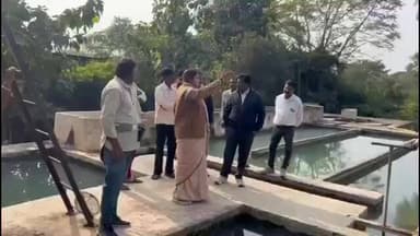 सोनकच्छ: दूषित पानी कांड के बाद सोनकच्छ नगर परिषद अध्यक्ष ने वाटर फिल्टर प्लांट का निरीक्षण किया, दिशा निर्देश दिए