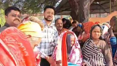 बड़ा मलेहरा: युवा व्यवसायी ने पुत्र का जन्मदिन जरूरतमंद, असहाय बुजुर्गों के बीच मनाया