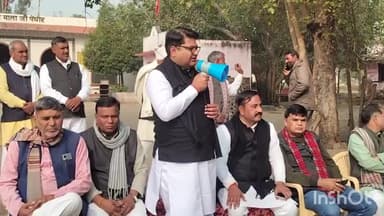 कुम्हेर: विधायक डॉक्टर शैलेश सिंह ने पैधौर चामुंडा माता मंदिर पर लोगों को अनुकंपा नौकरी दिलाने का दिया आश्वासन