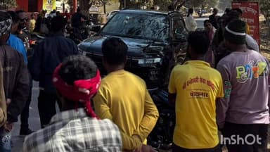 तोकापाल: पोटानार हाई स्कूल के सामने सड़क दुर्घटना, कार और बाइक की टक्कर, बड़ा हादसा टला, मौके पर पहुंची पुलिस