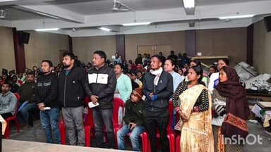 নাহৰকটীয়া: নাহৰকটীয়া মণ্ডলৰ ধাদুমীয়া গাঁও পঞ্চায়তত বিজেপি কৰ্মী সকলৰ সৈতে আলোচনা মিলিত হ'ল বিধায়ক তৰংগ গগৈ