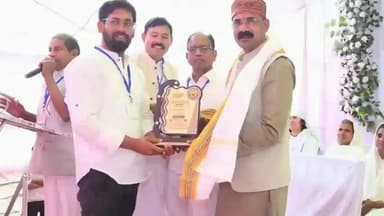 गुण्डरदेही: छत्तीसगढ़ के कबीर पंथी साहू समाज के वार्षिक अधिवेशन में गुंडरदेही विधायक कुंवर सिंह निषाद हुए शामिल