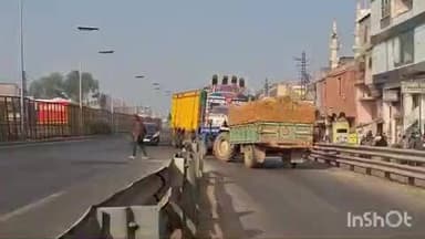 मनिया: ओवरलोड ट्रैक्टर-ट्रॉली बेखौफ, बड़ा हादसा होने का खतरा बना हुआ है