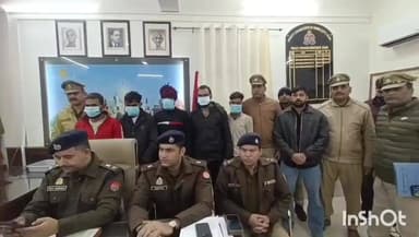 एत्मादपुर: चारपुलिया कट से इलेक्ट्रिक बस स्टैंड रोड पर झूठे अपहरण व लूट मामले में 5 अभियुक्त गिरफ्तार, डीसीपी सिटी ने दी जानकारी