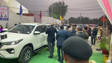 भारत के मुख्य न्यायाधीश (CJI) जस्टिस सूर्यकांत हिसार बार एसोसिएशन के कार्यक्रम में पहुंचे