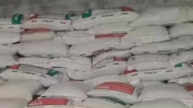 ईसागढ़: ईसागढ़ में डबल लॉक केंद्र, सेवा सहकारी समिति और निजी विक्रेता को एनएफएल कंपनी की यूरिया प्राप्त हुई