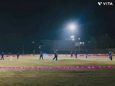 बागीदौरा: बडोदिया गांव में छठवें दिन के मैच में भव्य इटरप्राइसेस और प्रिया गोल्ड विजेता रही, दोनों टीम सेमीफाइनल में पहुंची