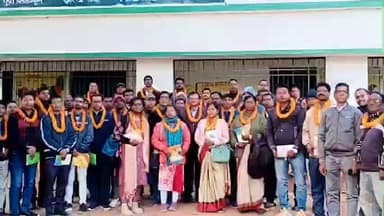 चाकुलिया: चाकुलिया में नवनियुक्त सहायक आचार्यों का स्वागत-सम्मान समारोह आयोजित