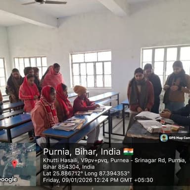 ।।समाहरणालय पूर्णिया।।
( जिला जनसंपर्क कार्यालय)
प्रेस विज्ञप्ति:-1853,
दिनांक 9 जनवरी 2026,
RBSK मोबाइल मेडिकल टीम...