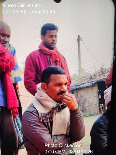 त्रिवेणीगंज: 08-Jan-26 : First Gpdp Meeting 2026 Gram Panchayat Goath Baruari