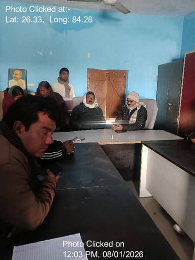 सिधवलिया: 08-Jan-26 : Gpdp Gram Sabha