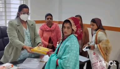 कुम्भराज: जिले के स्वास्थ्य केंद्रों पर PM सुरक्षित मातृत्व योजना शिविर में 455 गर्भवती व 115 हाई रिस्क माताओं का निशुल्क उपचार