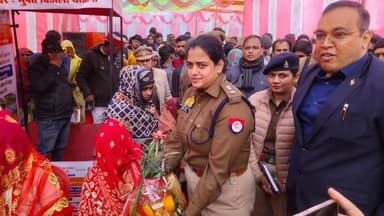 *जिलाधिकारी प्रणय सिंह एवं पुलिस अधीक्षक अंकिता शर्मा ने विकास खण्ड सोरों के ग्राम पंचायत होडलपुर के राजस्व ग्राम फरीद न...