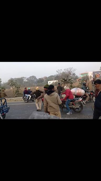 सड़क दुर्घटना #followersreels #saran