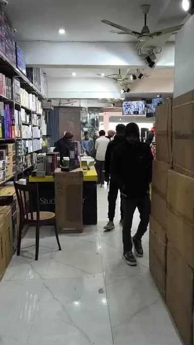 Meghdoot Electronics
#Meghdoot
आरा के सपना सिनेमा रोड में मेघदूत इलेक्ट्रॉनिक्स में होलसेल रेट में आहूजा एंड स्टूडियो मास्टर एंड ऑल डीजे सिस्टम सामान उपलब्ध एक छत के नीचे सभी इलेक्ट्रॉनिक सामान उपलब्ध फाइनेंस की व्यवस्था