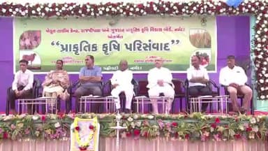 ડેડીયાપાડા: ટીમ્બાપાડા સ્થિત ઈનરેકા સંસ્થાન ખાતે સાંસદશ્રી મનસુખભાઈ વસાવાની ઉપસ્થિતિમાં કૃષિ મેળો અને પાક પરિસંવાદ કાર્યક્રમ યોજાઈ