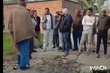 देसरी: देसरी के जिला परिषद सदस्य मोहित पासवान ने धर्मपुर रामराय पंचायत के वार्ड 16 में पुल निर्माण स्थलों का किया निरीक्षण