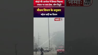 सर्दी का सितम, कोहरे की आगोश में लिपटा शहर #viral #fog #jhunjhunu #rajasthan