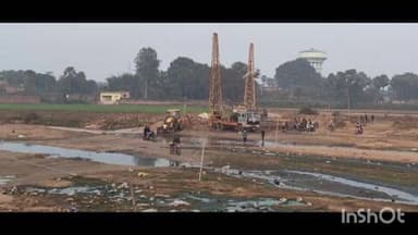 रजौली: धर्नाजय नदी पर नए पुल के निर्माण से ग्रामीणों में खुशी की लहर