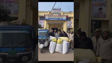 भमोरा पुलिस की बड़ी कार्रवाई 🚨 91 किलो डोडा बरामद, तीन तस्कर गिरफ्तार #NDPSAct #bareilly #crime