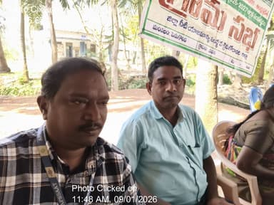 నరసాపురం: 09-Jan-26 : 18 Th Round West Godavari District Penugonda Mandalam Vadali Gp Grama Saba