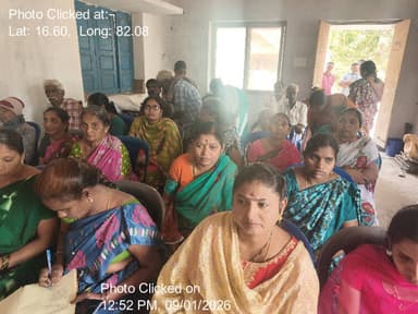 ఐ.పోలవరం: 09-Jan-26 : Social Audit Gramasabha