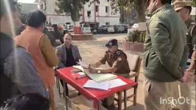 चांदपुर: बिजनौर में नूरपुर पहुंचे डीआईजी मुरादाबाद मुनिराज ने थाने में की जनसुनवाई