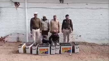 बवानी खेड़ा: थाना बवानी खेड़ा पुलिस ने पेट्रोल पंप से बैटरी चोरी करने वाले 2 शातिर आरोपियों को किया गिरफ्तार, 10 बैटरी व वेगनआर गाड़ी बरामद