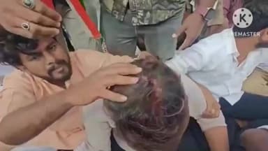 జనగాం: జనగామలో ఉద్రిక్తత కేటీఆర్ చిత్రపటానికి చెప్పులు వేసి నిరసన తెలిపిన కాంగ్రెస్ పోలీసులకు కార్యకర్తలకు తోపులాట