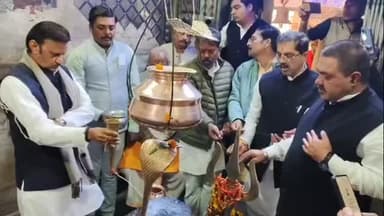 ⏩प्रदेश के उप मुख्यमंत्री श्री राजेन्द्र शुक्ल ने सागरेश्वर नाथ मंदिर में की पूजा अर्चना।
@healthminmp
#JansamaparkMP
...