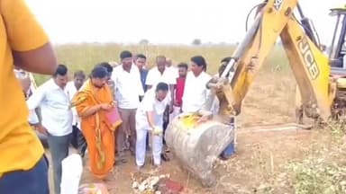 మండాదిలో జల్ జీవన్ మిషన్ పనులు ప్రారంభించిన ఎమ్మెల్యే జూలకంటి