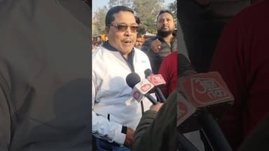 आज रामपथ पर बने डिवाइडर पर लगने वाली रेलिंग को लेकर अयोध्या का व्यापारी समाज सर्व समाज