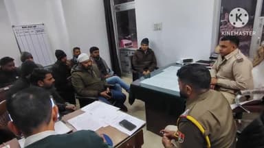 सूरतगढ़: शहर में रात 10 बजे बाद डीजे नहीं बजेंगे, सिटी थाना में पुलिस ने बैठक में दी हिदायत, उल्लंघन पर साजो सामान होगा जप्त