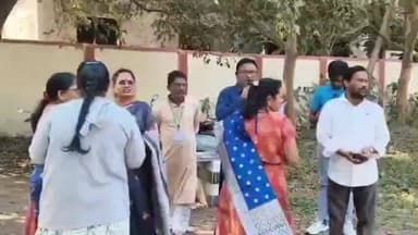 రోలుగుంట ఎండిఓ కార్యాలయం వద్ద సంక్రాంతి సంబరాలు