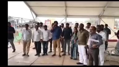 రామగుండం: 11న మంత్రుల రాక భారీ బహిరంగ సభ., కాలేజీ గ్రౌండ్లో సభాస్థలిని పరిశీలించిన ఎమ్మెల్యే రాజ్ ఠాగూర్ అదనపు కలెక్టర్ అరుణశ్రీ