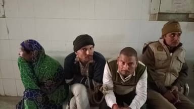 पुवायां: जगह और पानी निकासी विवाद में दो पक्षों का शांति भंग के आरोप में चालान